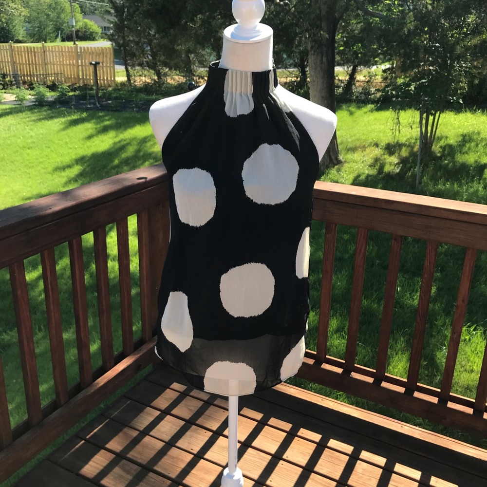 Large Polka Dot Tank Top
